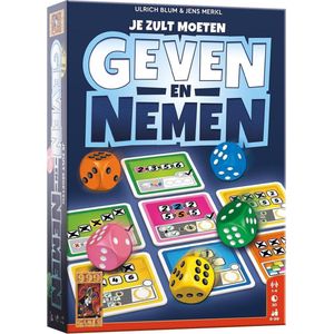 999 Games - Geven en Nemen - Dobbelspel - 18.0000cm x 13.0000cm