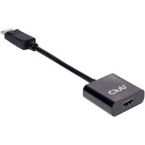 CLUB3D DisplayPort 1.2 to HDMI 2.0 UHD Active Adapter