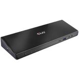 club3D USB-C Dockingstation - Triple 4K - Zwart