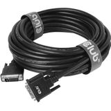 Club 3D - CAC-1220 - Videokabel - Zwart - DVI-D naar DVI-D - 10 m