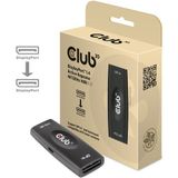 Club 3D - DisplayPort 1.4 Actieve Repeater - Zwart - USB 2.0