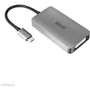 CLUB3D cac-1510 USB C DVI-D Dual link Grijs