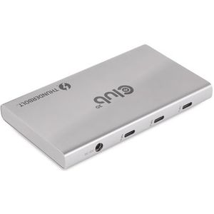 CLUB3D CSV-1580 laptop dock & poortreplicator Docking Thunderbolt 4 Zilver