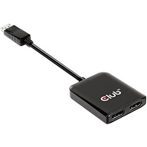 CLUB3D CSV-7200H video splitter DisplayPort 2x HDMI