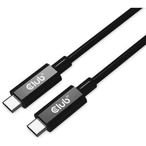 Club 3D USB4 Gen3x2 Type-C Bi-Directional Cable 8K60Hz, Data 40Gbps, PD 240W(48V/5A) EPR M/M 2m / 6.56ft