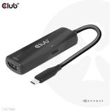 Club 3D - CAC-1588 - Docking Station - Zwart - USB-C - 2 Havens