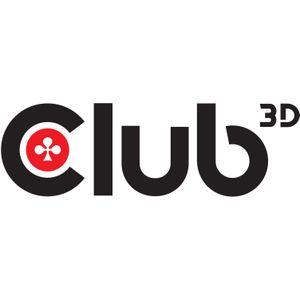 Club 3D USB Type-C (with USB Type-A adapter) to dual DisplayPort™(4K60Hz) Video Splitter