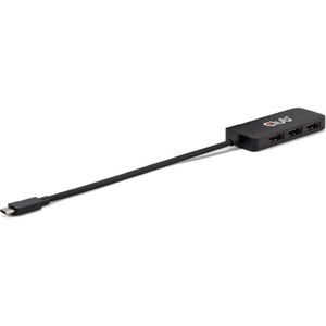 CSV-1553 - MST-Hub - USB Type-C - DisplayPort - Zwart