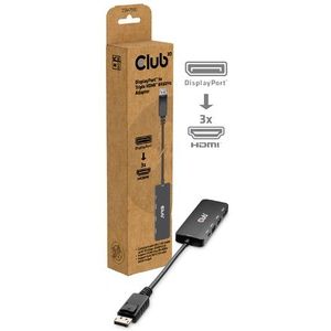 Club 3D - CSV-7330 - DisplayPort naar Triple HDMI Hub - 8K60Hz