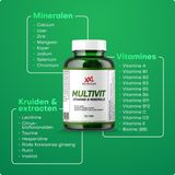 XXL Nutrition - Multivit - Multivitamine Tabletten - 120 Tabletten