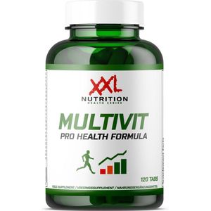 XXL Nutrition - Multivit - Multivitamine Tabletten - Vitamines & Mineralen Supplement - 120 Tabletten
