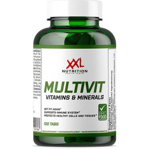 XXL Nutrition - Multivit - Multivitamine Tabletten - 120 Tabletten
