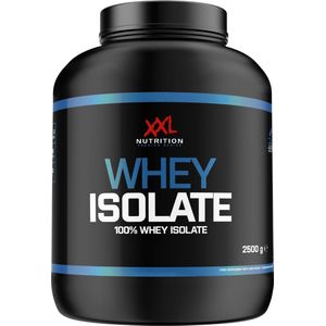 XXL Nutrition - Whey Isolaat - 90% Eiwit - Proteine Poeder, Eiwit Shakes, Whey Protein Isolate Eiwitpoeder - Diverse Smaken - Framboos - 2500 gram (83 shakes)