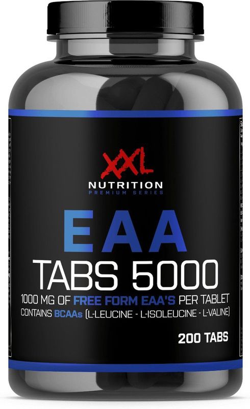 XXL Nutrition - EAA (Essential Amino) Tabs - Essentiële Aminozuren - 200 Tabletten