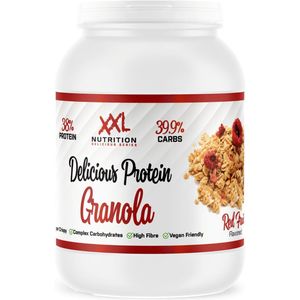 XXL Nutrition - Delicious Protein Granola Krokante Muesli Red Fruit - 450 Gram