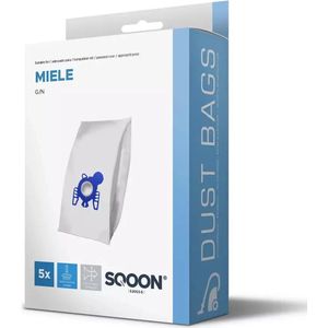 SQOON® Stofzuigerzakken – Geschikt voor Miele Complete C2 & C3 - GN series | 5 stuks + filter