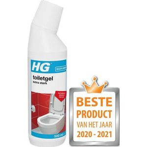 HG Superkracht toiletreiniger Voordeelverpakking 6 x 500 ml