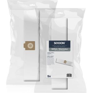 SQOON® - Stofzuigerzaken Nilfisk VP930 / GD930 - E22 - 5 stuks