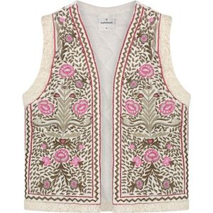 Summum Gebloemd Gilet Multi