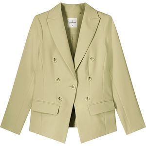 Blazer - Green Lentil - 62% Polyester, 22% Viscose, 9% Elastaan