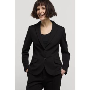 Summum getailleerde blazer Bari zwart