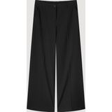 Summum Woman, Dames, Broeken, Zwart, Maat: XL Viscose,
