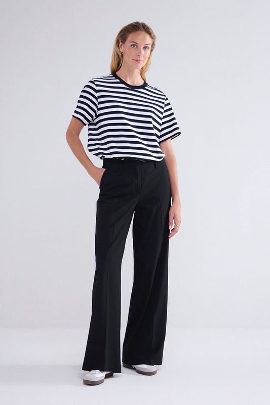 Verona-12072 Trousers viscose blend stretch