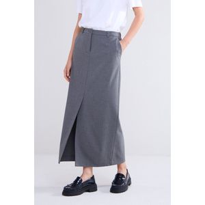 Plooirok - Cloud - 64% Polyester 31% Viscose 5% Elastan