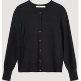 Summum Woman - Gebreid Vest - Bordeaux - Viscose-Polyamide