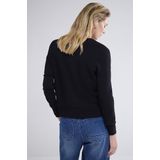 Summum Woman - Gebreid Vest - Bordeaux - Viscose-Polyamide