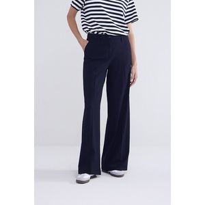 Summum - Trousers - Viscose Blend Stretch - Blauw