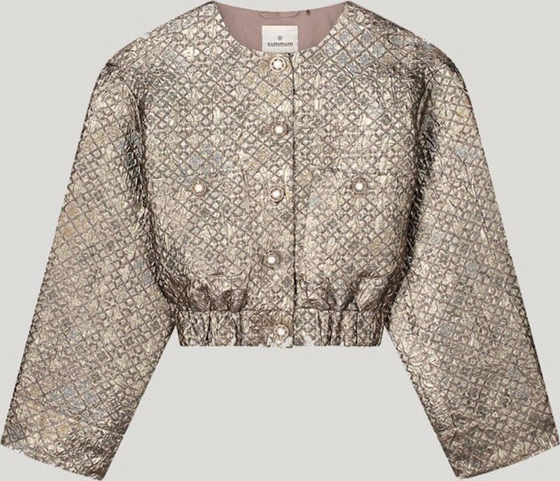 Summum 1s1205 12070 Jacket Lurex Jacquard