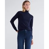 Summum Woman - Coltrui - Blauw - Effen - Turtle Neck