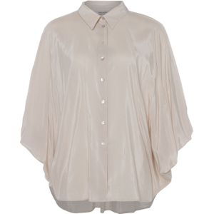 Summum Blouse lange mouw 2s3235-12173 Zand