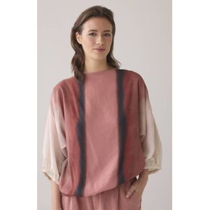 Summum T-shirt Lange Mouw - Ombre Print Roze