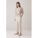 Summum Woman - Lurex Jersey Top - Brons - Lurex Jersey - Korte Mouwen