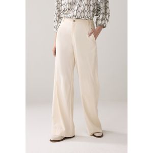 Summum Woman - Broek - Beige - Tencel - Wideleg Skye