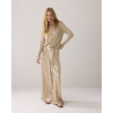 4s2550-12114 - Harembroek - Sesame - Metallic Coating - Hoge Taille