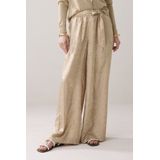 4s2550-12114 - Harembroek - Sesame - Metallic Coating - Hoge Taille