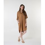 Summum Jurk 5s1626-11817 - Licht Bruin
