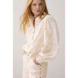 Summum - Blouse - Ivoor - Broderie