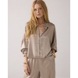 Summum - Blouse lange mouw 2s3145-12294 - Licht beige