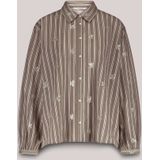 Summum - Blouse 2s3328-12291 - Damesblouse - Gestreept - Met Kraag en Knoopsluiting