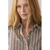 Summum - Blouse 2s3328-12291 - Damesblouse - Gestreept - Met Kraag en Knoopsluiting