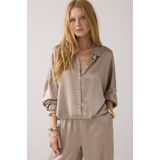 Summum - Blouse lange mouw 2s3145-12294 - Licht beige