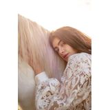 Summum - Blouse 2s3191-12300 - Damesblouse - Transparant - Bloemmotief