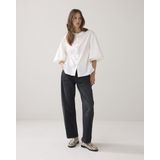 Summum Woman - Blouse Cotton Stretch - Gebroken Wit - Dames