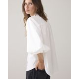 Summum Woman - Blouse Cotton Stretch - Gebroken Wit - Dames