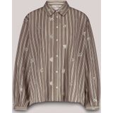 Summum - Blouse 2s3328-12291 - Damesblouse - Gestreept - Met Kraag en Knoopsluiting