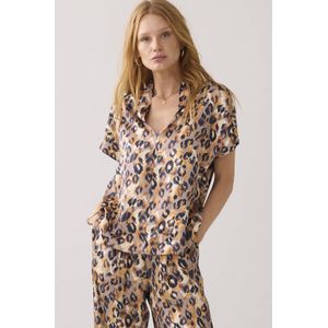 Summum Woman Top beige (Maat: 38) - Halslijn: V-hals,